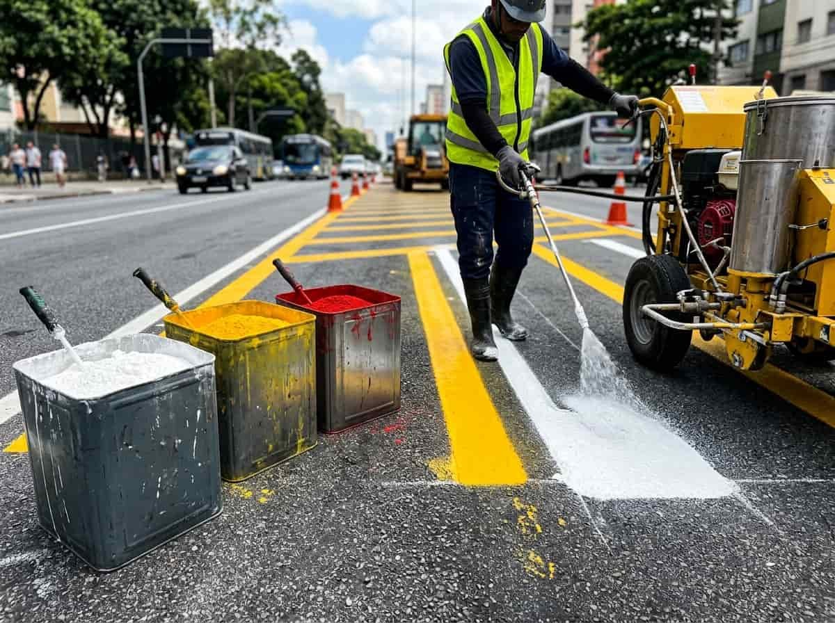 Pigmentos para demarcação viária: o que avaliar?
